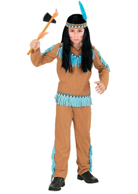 déguisement d'indien enfant, costume indien garçon, déguisement indien garçon, costume indien pour enfant, Déguisement d’Indien Apache, Garçon