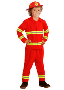 déguisement de pompier enfant, costume pompier garçon, déguisement pompier enfant, Déguisement de Pompier Rouge, Garçon