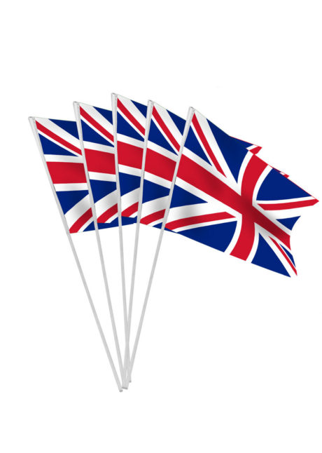 drapeau union jack, drapeaux de table, drapeau anglais, Drapeau Anglais Union Jack x 10, Drapeaux de Table