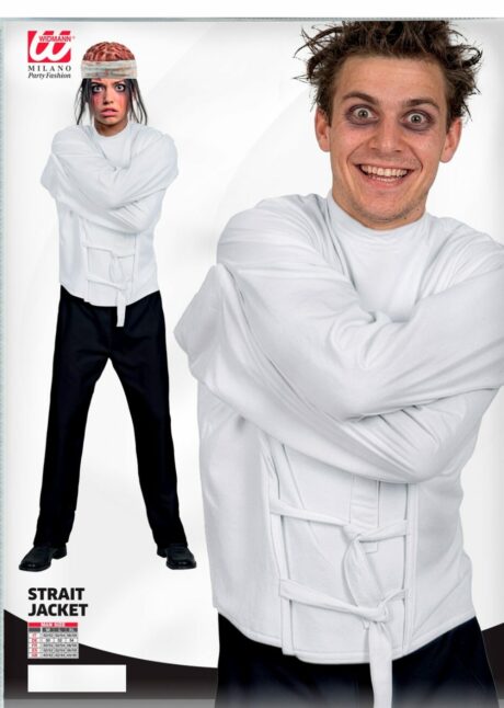 camisole de force halloween, déguisement camisole de force, fausse camisole de force, Camisole de Force – Déguisement Horreur