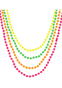 colliers de perles fuo, accessoires disco, bijoux fluos, accessoires discos, accessoires fluos, bijoux années 80, accessoires années 80, colliers perles en plastique, bijoux fluo, bijoux années 80, bijoux pour déguisements, accessoires fluos, accessoires années 80, collier disco, bijoux plastique fluo pas cher, Colliers Années 80, Perles Fluos