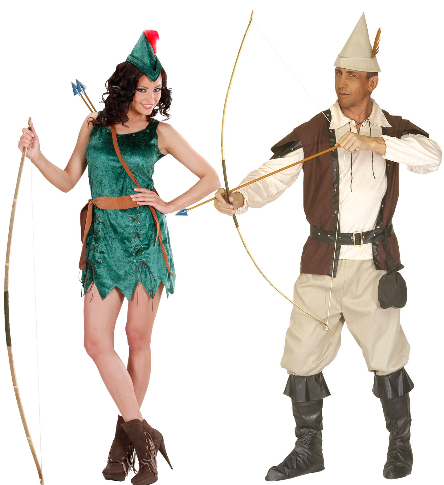 Déguisement Couple Robin des Bois Aux Feux de la Fête Paris