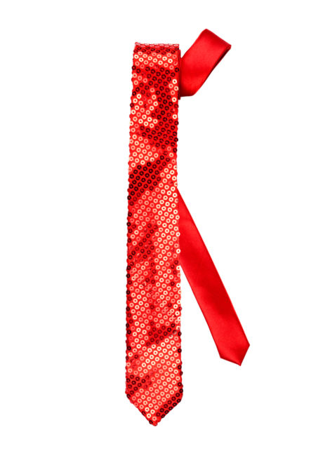 cravate sequins rouges, cravate à paillettes, cravate déguisement, accessoire déguisement, accessoire disco, cravate disco, cravate paillettes rouges, cravate rouge, Cravate Fine Paillettes Sequins, Rouge