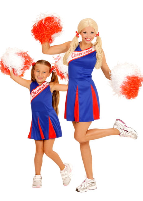 déguisements couples, déguisements cheerleader, déguisements pompom girl, déguisement couple cheerleader, déguisement couple pompom girl, Déguisements Couple, Cheerleader, Mère et Fille