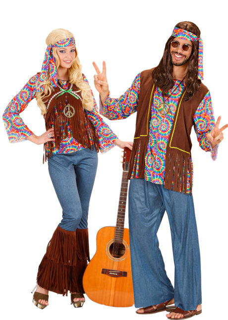déguisements couples, déguisements hippies duos, déguisements psychédéliques, Déguisements Couple, Hippies Psychedeliques