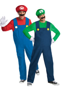 déguisements couples, déguisements duos, déguisements mario et luigi, Déguisements Couple, Mario et Luigi