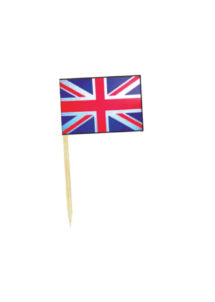 pics à apéro drapeau du Royaume Uni, pics drapeaux anglais