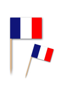 pics apéro drapeaux france, pics drapeau de la France, pics apéritifs drapeaux