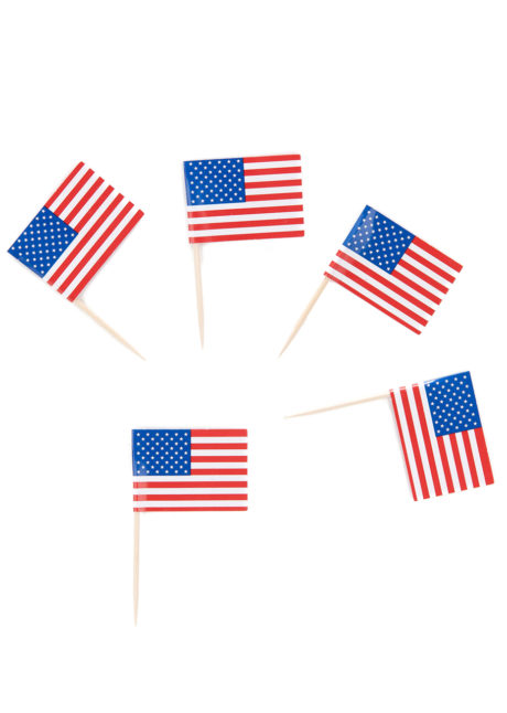 pics drapeaux américains, décos américaines, décorations états unis, vaisselle drapeau américain, Pics Drapeaux Américains