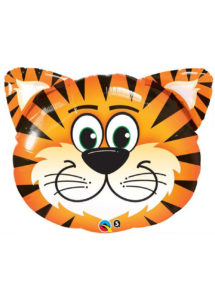 ballon hélium, ballon aluminium, ballon tigre, ballons animaux, ballons enfants, Ballon Toto le Tigre, en Aluminium