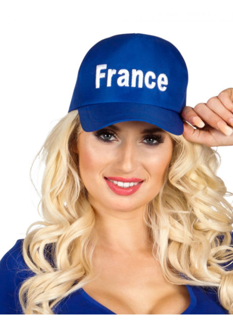 casquette france, supporter euro 2016, accessoires de supporter france, accessoires euro 2016, accessoires france euro 2021, boutique supporter, Casquette de Supporter France, Broderie