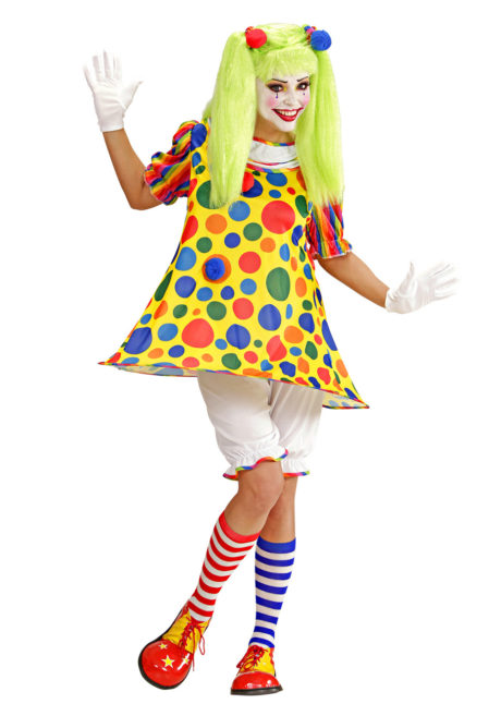 déguisement clown femme, costume de clown adulte, Déguisement Clown Cerceau