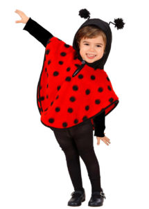 déguisement de coccinelle enfant, cape de coccinelle enfant, déguisement animaux enfants, déguisements filles