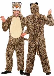 déguisement léopard adulte, costume de léopard, Déguisement de Léopard Combinaison Fourrure