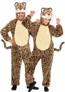 déguisement léopard adulte, costume de léopard, Déguisement de Léopard Combinaison Fourrure