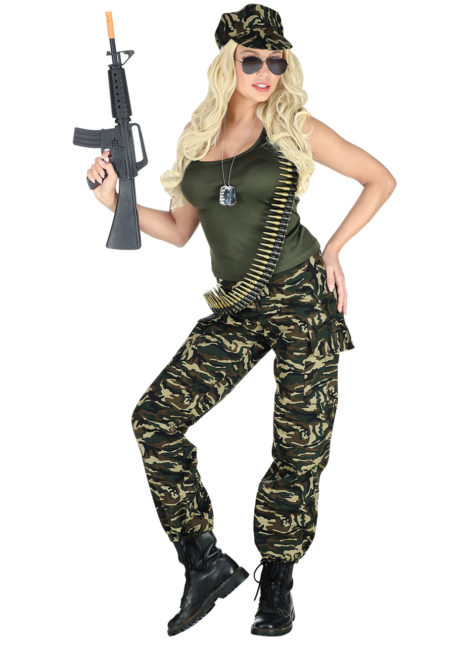 déguisement militaire, costume militaire femme, déguisement treillis militaire femme, Déguisement Militaire, Sexy Camouflage