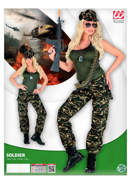 déguisement militaire, costume militaire femme, déguisement treillis militaire femme, Déguisement Militaire, Sexy Camouflage