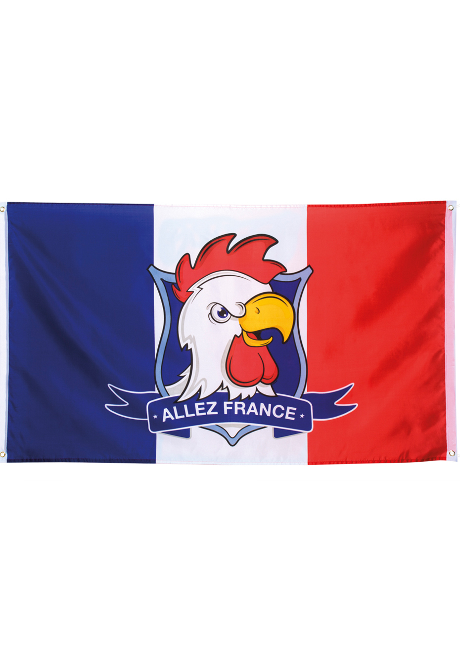 Accessoires Kit Supporters Football Équipe de France Coupe du Monde Drapeau  Bleu