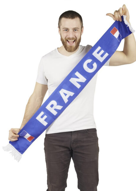 écharpe france, écharpe supporter équipe de france, écharpe France, Echarpe de Supporter France