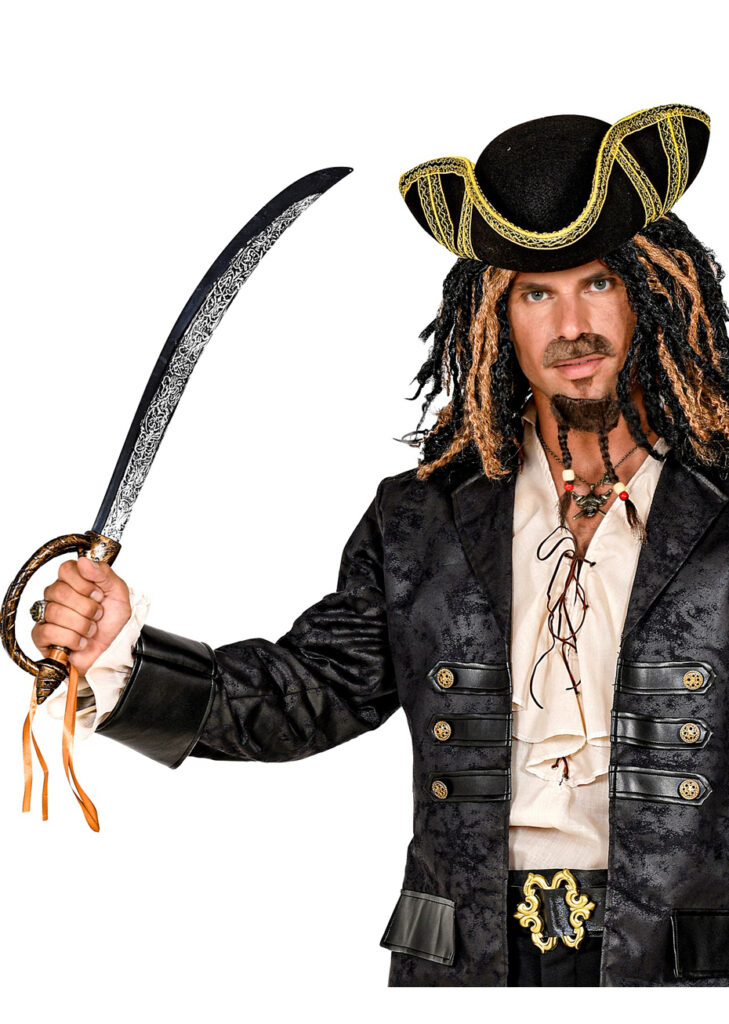 6 épées De Pirate Gonflables - 60 Cm, PVC, Pour Déguisement Enfants, Fête D'Halloween Ou Anniversaire - 10