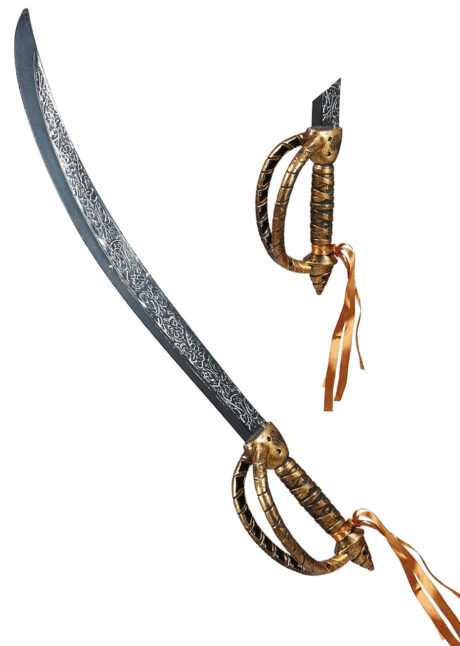 épée de pirate, sabre de pirate, Epée de Pirate, avec Lanières