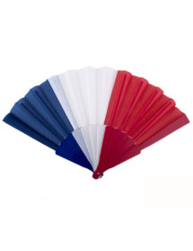 accessoires france, accessoire france, accessoires euro 2016, accessoire de supporter, supporters france, Eventail France, Bleu Blanc Rouge