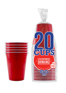 gobelets américains, red cups, original cup, Vaisselle États Unis, Gobelets Rouges Américains, Original Red Cup