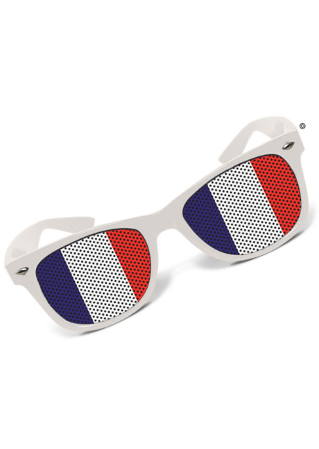 lunettes de déguisement, lunettes france, accessoire supporter france, coupe du monde, lunettes france, lunette drapeau français, Lunettes France, Drapeau Tricolore