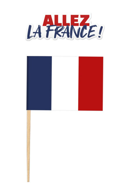 pics apéro drapeaux france, pics drapeau de la France, confettis france, Confettis Allez la France et Pics Apéro France