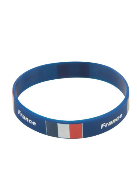 bracelet france, accessoire supporter, coupe du monde, euro, Bracelet de Supporter France