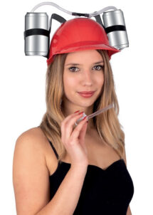 casque bière, casque boissons, casquette porte canettes, casques humour, casques pailles