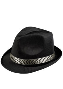 chapeau Borsalino noir, chapeau noir, Borsalino noir