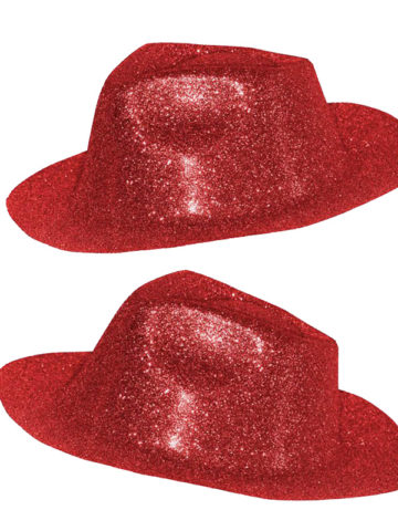 chapeaux à paillettes, chapeaux borsalino, chapeaux de fête, chapeaux paris, chapeaux pas cher, chapeaux années 30 Chapeau Borsalino Paillettes, Rouge