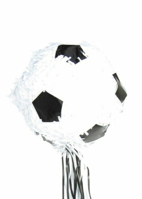PINATA BALLON DE FOOT A TIRER, pinata ballon de foot, anniversaire thème foot, Pinata Ballon de Foot à Tirer – avec Ficelles