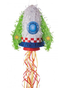 pinata, pinata mexicaine, pinata d'anniversaire, pinata pour anniversaire, pinata fusée