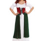 déguisement médiéval femme, costume médiéval femme, déguisement moyen âge pour femme, robe médiévale déguisement, déguisement d'aubergiste femme, costume aubergiste femme, costume moyen age femme Déguisement Médiéval, Aubergiste
