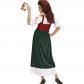 déguisement médiéval femme, costume médiéval femme, déguisement moyen âge pour femme, robe médiévale déguisement, déguisement d'aubergiste femme, costume aubergiste femme, costume moyen age femme Déguisement Médiéval, Aubergiste