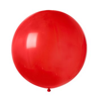 ballon hélium, ballon de baudruche, ballon en latex, ballon rond, ballon géant Ballon en Latex, Rond, 80 cm, Rouge