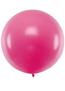 ballon géant, ballon rose fuchsia, ballon fuchsia, ballon latex, ballon hélium