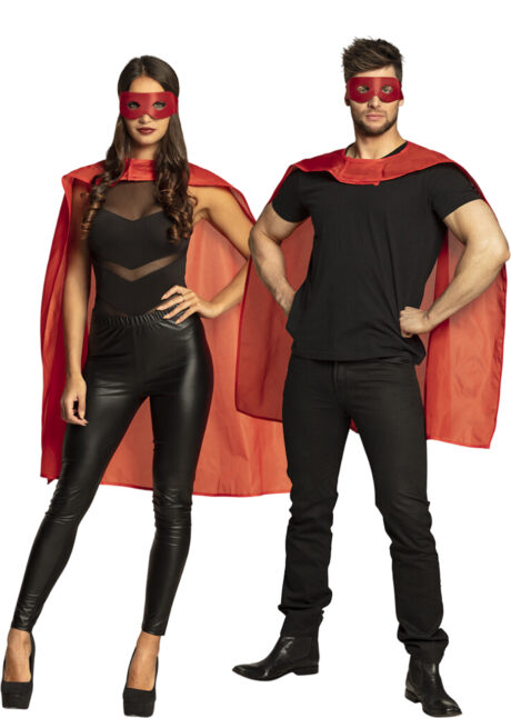cape super héros, kit super héros, cape héros rouge avec masque, Kit de Super Héros, Cape et Masque, Rouge