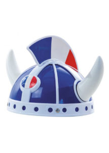 casque de gaulois, casque supporter france, casque gaulois tricolore, supporters, euro, accessoires équipe de france, accessoire de supporters france, Casque de Gaulois, Supporter, Bleu Blanc Rouge