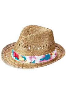 chapeau de paille Hawaï, chapeau de paille hawaïen, Chapeau de Paille Beach Boy Hawaï
