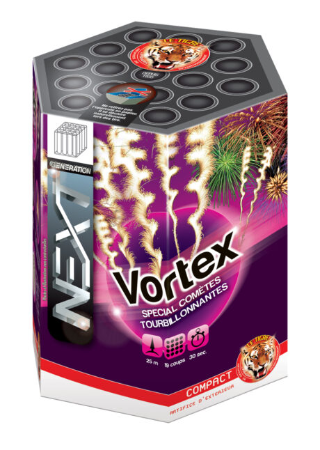 feux d'artifice automatiques, achat feux d'artifice paris, feux d'artifices compacts,, Feu d’Artifice Compact, Vortex