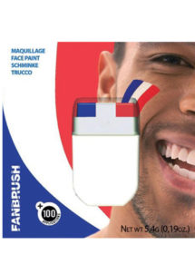maquillage france, maquillage tricolore, maquillage supporter france