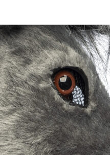 masque d'âne, masque d'ane, masques animaux, masque animal fourrure