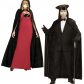 cape velours halloween, cape noire à capuche, cape déguisement halloween, cape carnaval de venise déguisement, cape noire à capuche, cape velours adulte, cape déguisement adulte Cape Noire à Capuche, Velours