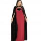 cape velours halloween, cape noire à capuche, cape déguisement halloween, cape carnaval de venise déguisement, cape noire à capuche, cape velours adulte, cape déguisement adulte Cape Noire à Capuche, Velours