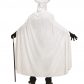 cape velours halloween, cape blanche à capuche, cape déguisement halloween, cape carnaval de venise déguisement, cape blanche à capuche, cape velours adulte, cape déguisement adulte Cape Blanche à Capuche, Velours