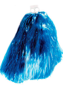 pompon de pom pom girl, pompon de cheerleader, accessoire pom pom girl déguisement, accessoire déguisement pom pom girl