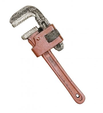 fausse clé à molette, clé à molette plastique, accessoire déguisement, accessoire déguisement plombier, accessoire halloween déguisement, accessoire déguisement halloween, faux outils déguisement Clé Anglaise